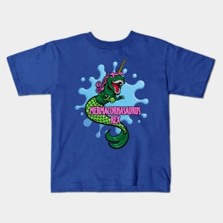 Mermacornasaurus Rex Kids T-Shirt